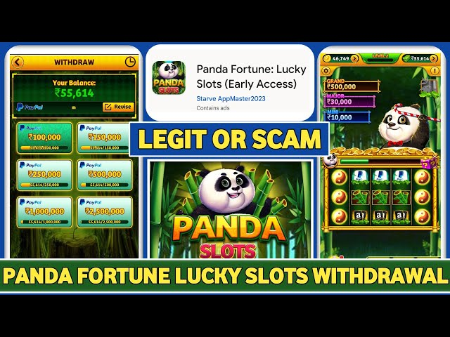 is panda fortune slots legit